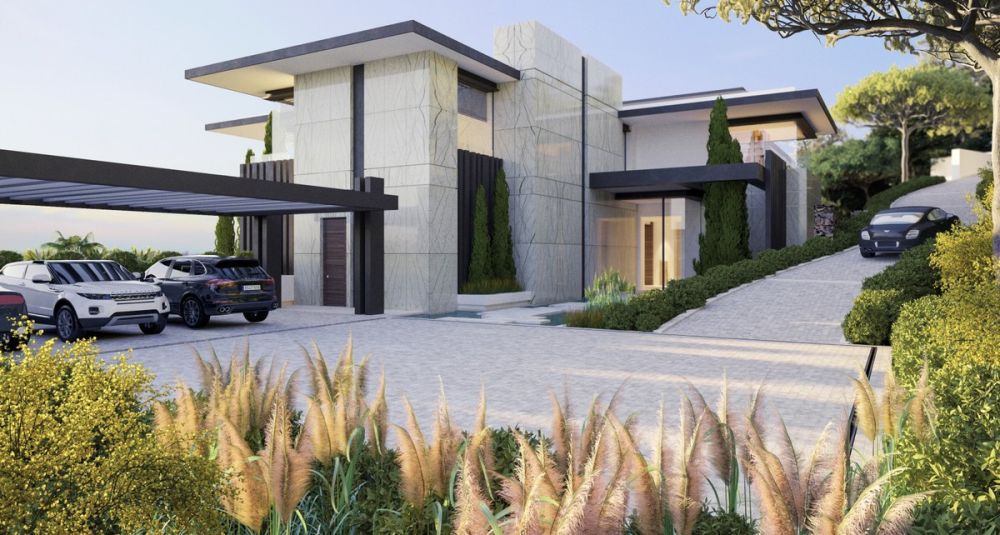 New luxury villa with panoramic views in La Zagaleta
