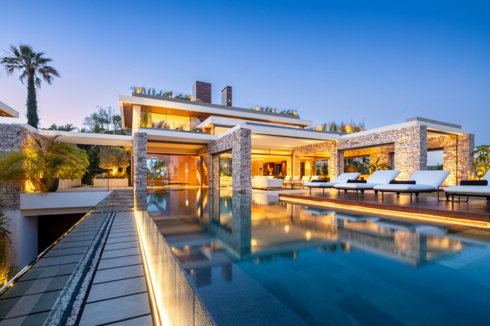 An architectural masterpiece! One of the coolest villas currently on the market in Marbella!