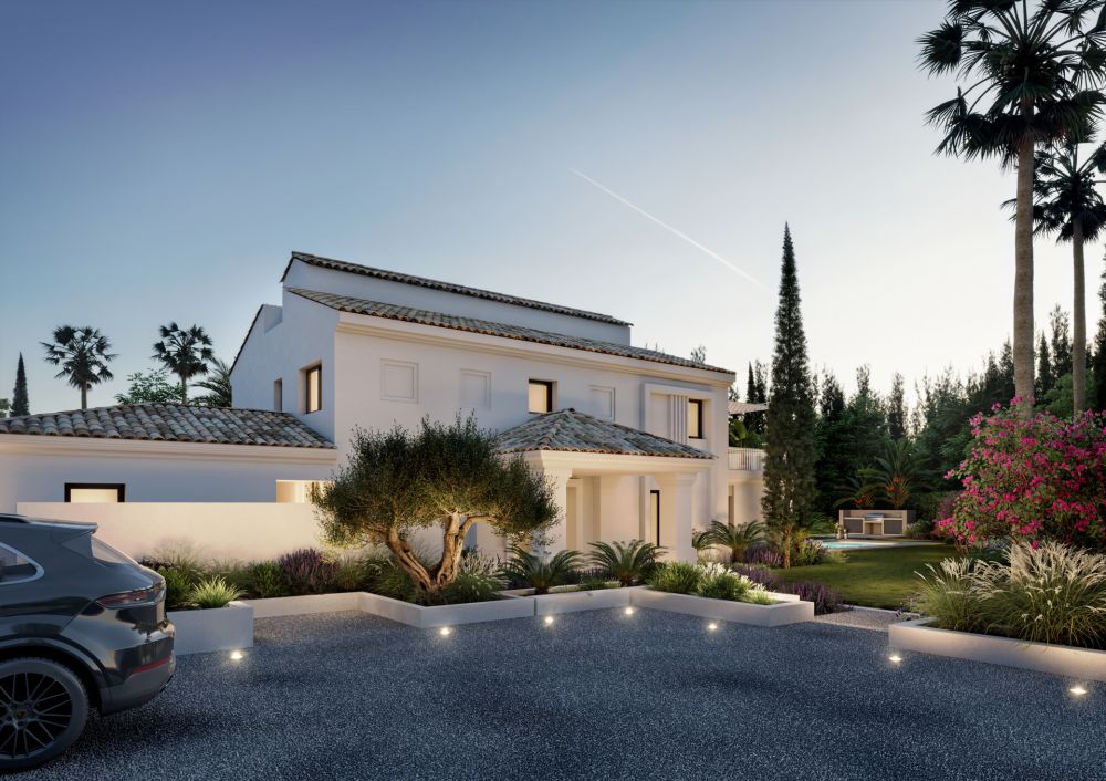 ¡Hermosa villa renovada en Nueva Andalucía!