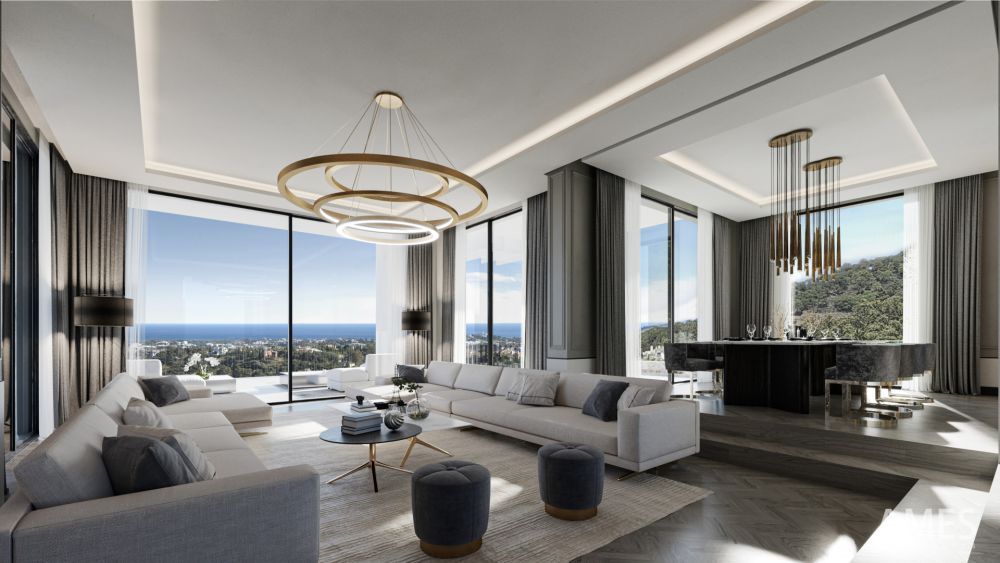 Magnificent modern villa in the heart of El Herrojo Alto, La Quinta!