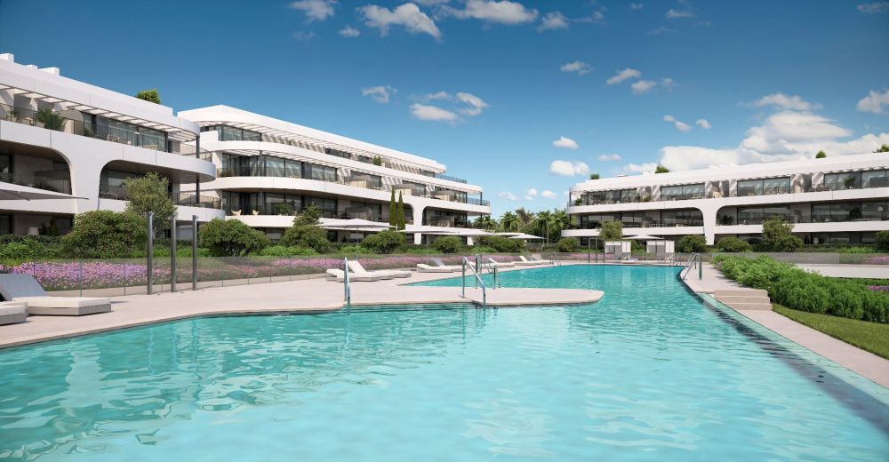 New apartments with avant-garde design close to Atalaya Golf. To be ready end of 2026.