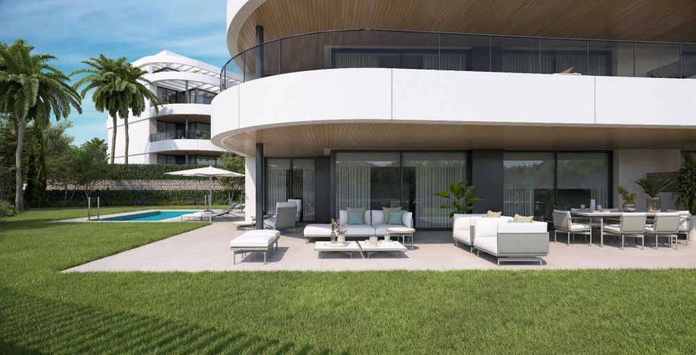 Offplan new apartment with a private garden and swimming pool! An alternative to a villa.
