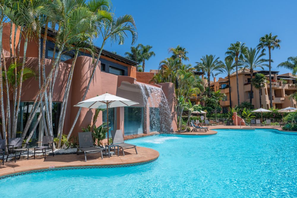 Appartement élégant et luxueux au Mansion Club, sur Golden Mile à Marbella.