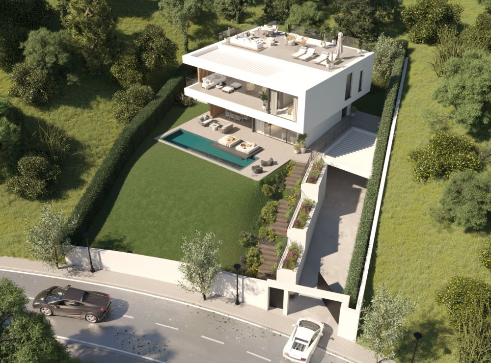 Villa contemporaine neuve sur le nouveau Golden Mile d'Estepona. Grand prix !
