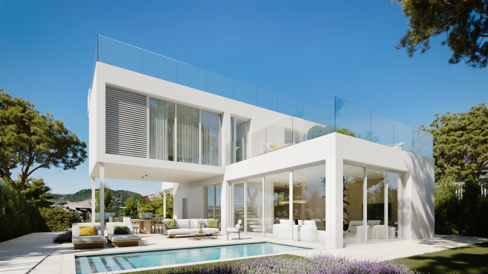 Brand new villa with sea views in Valle Romano, close to Estepona centre!