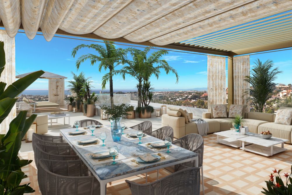 Ocho villas a medida con diseño interior de Versace Home