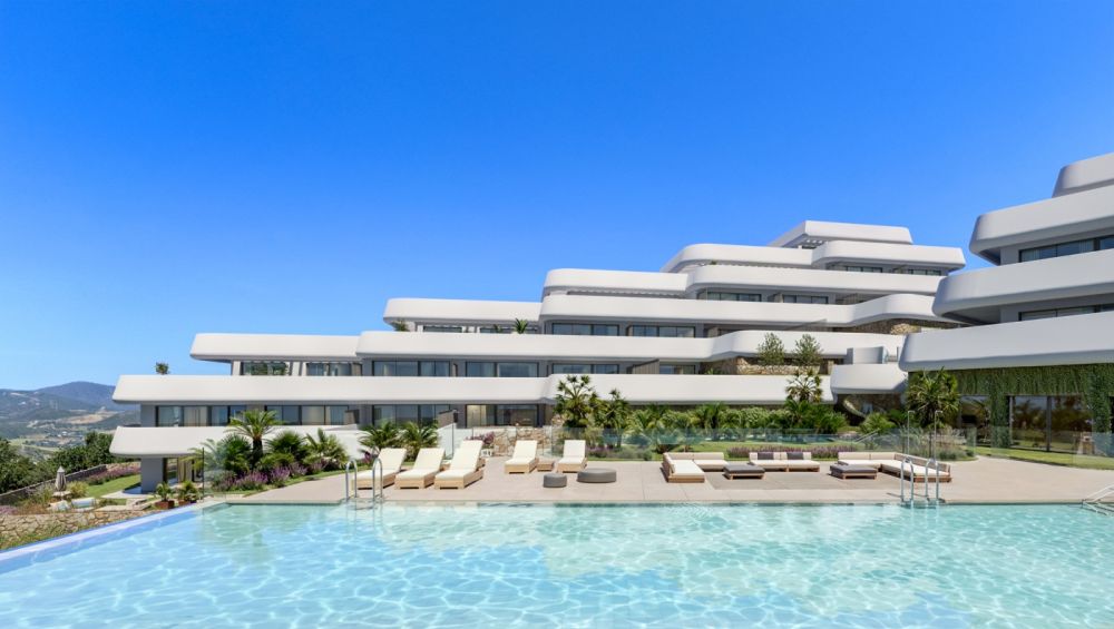 ¡Apartamentos a estrenar con vistas al mar junto al golf de Casares!
