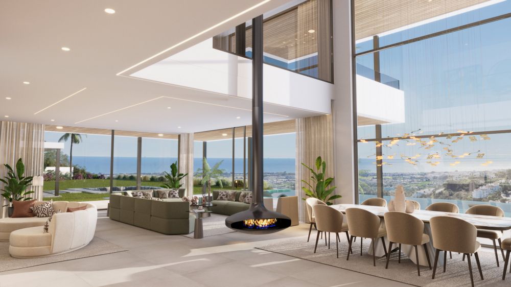 Impresionante villa moderna con vistas panorámicas en El Madroñal