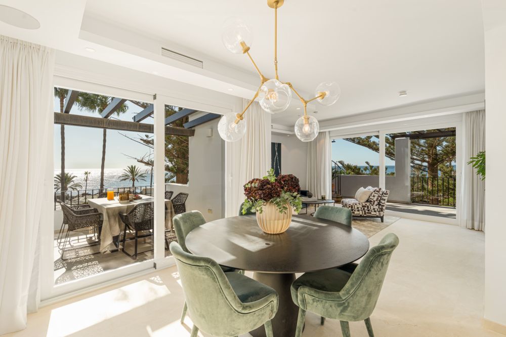 Modern Duplex Penthouse Steps from the Sea in San Pedro Playa