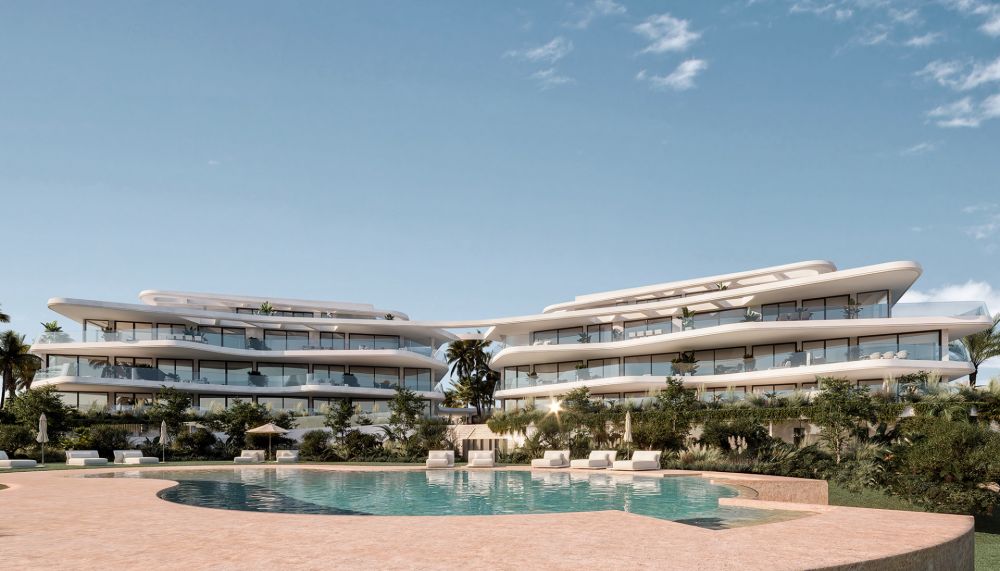 Résidences Modernes de Prestige avec Grandes Terrasses & Équipements Bien-Être Haut de Gamme à Cancelada, Estepona