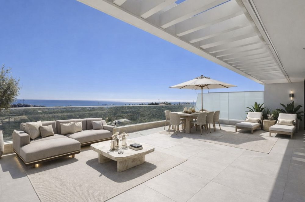 Brand-New Contemporary Penthouse with Panoramic Sea Views on the New Golden Mile