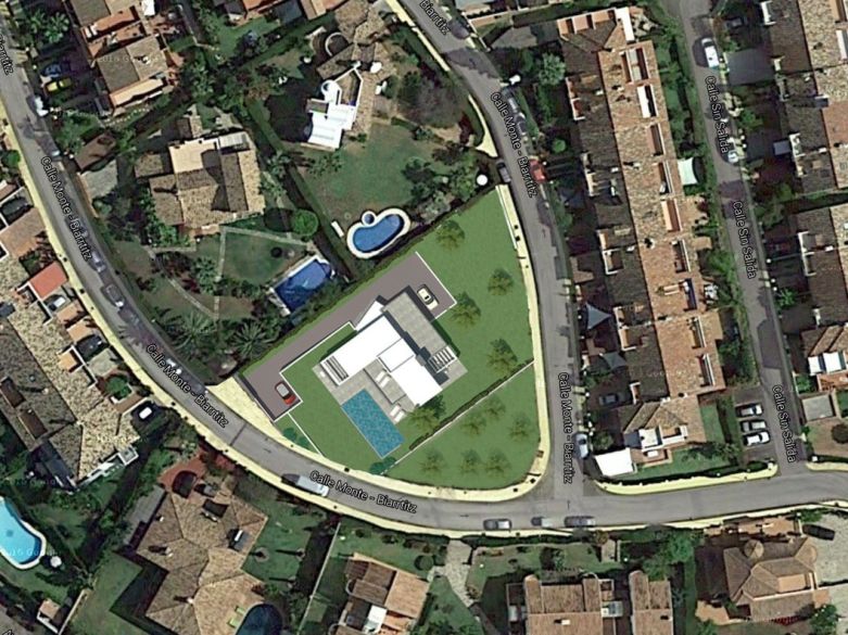 Parcela de esquina en venta en Monte Biarritz