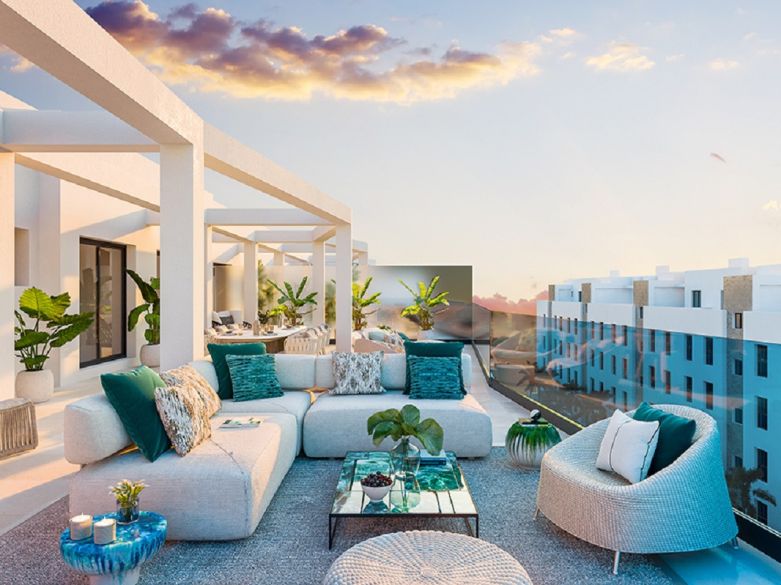 New apartments with large terraces, close to all amenities