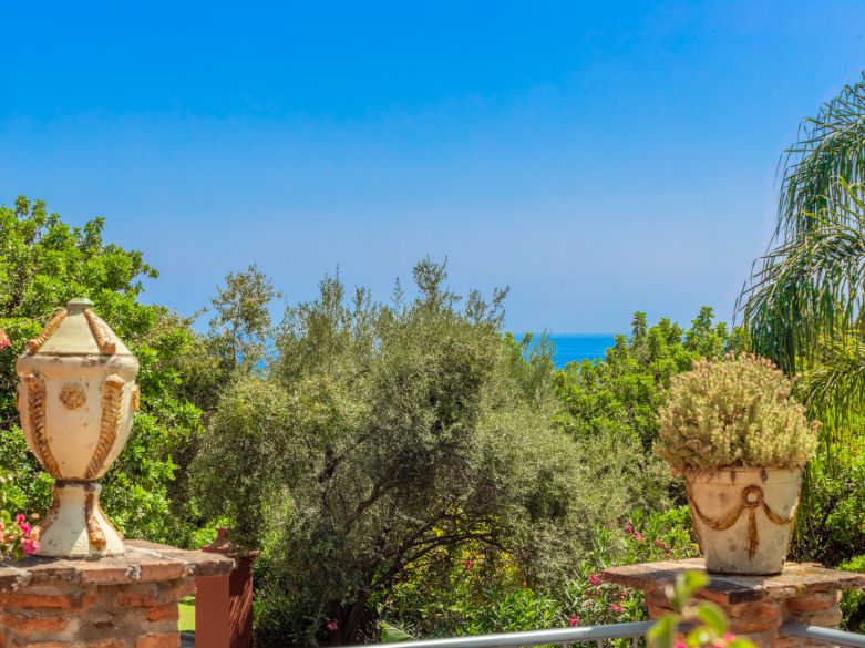 Parklike estate with 4 buildings on 19.000 sq. meters plot in Los Picos, next to Sierra Blanca