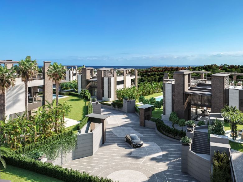 Elegant residential villas walking distance Puerto Banus