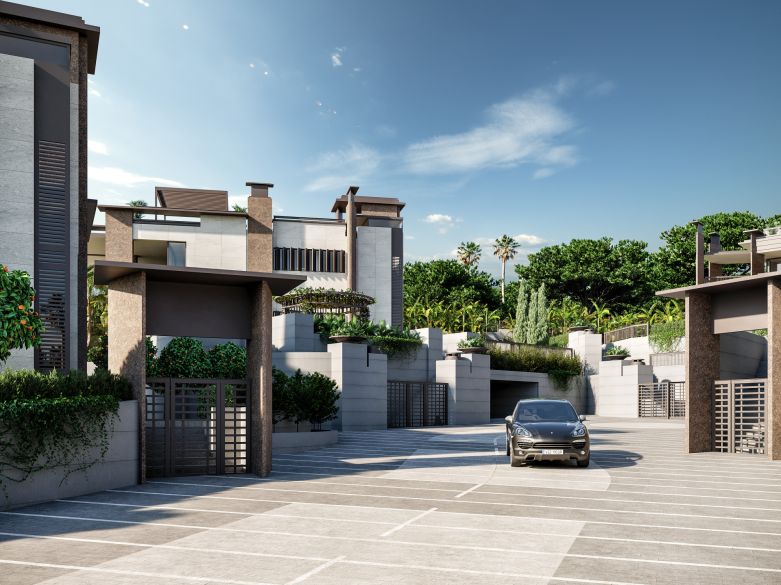 Elegant residential villas walking distance Puerto Banus