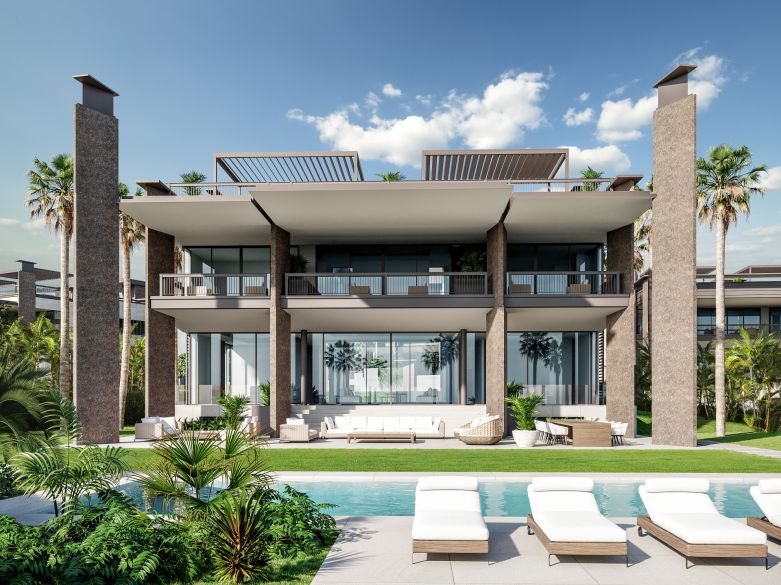Elegant residential villas walking distance Puerto Banus