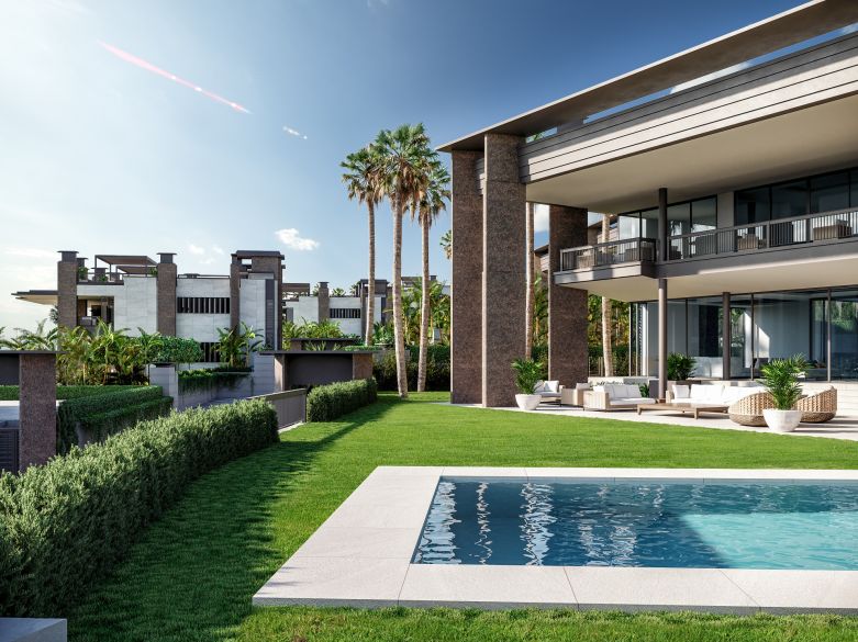 Elegant residential villas walking distance Puerto Banus