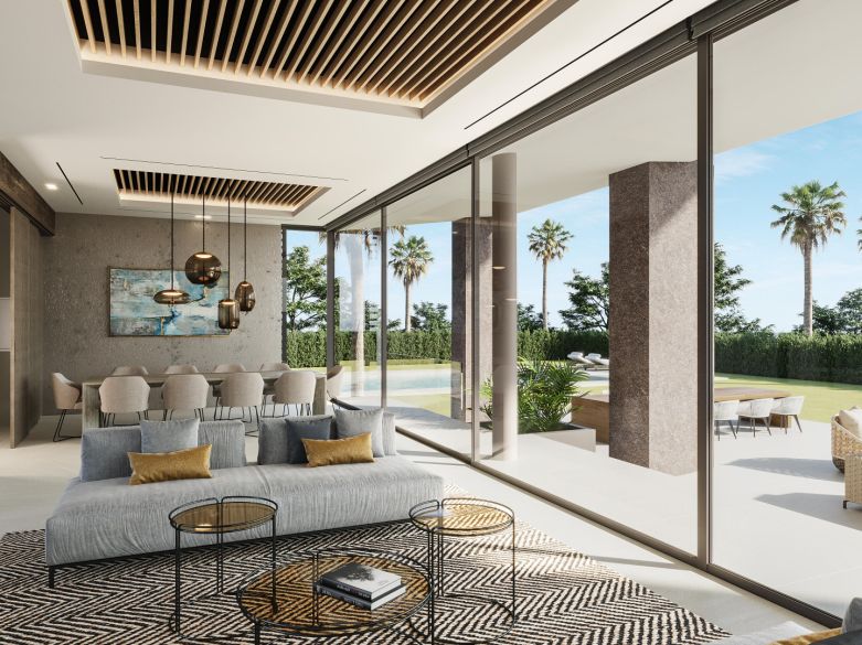 Elegant residential villas walking distance Puerto Banus
