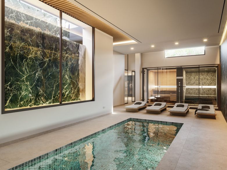 Elegant residential villas walking distance Puerto Banus