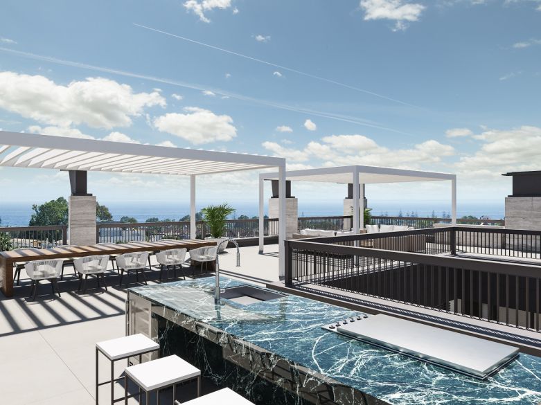 Elegant residential villas walking distance Puerto Banus