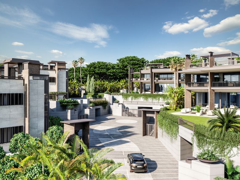 Elegant residential villas walking distance Puerto Banus