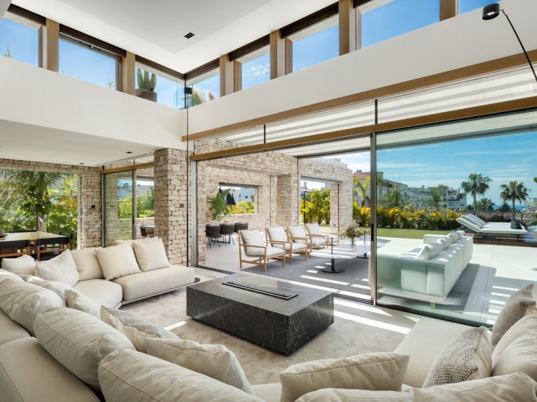 An architectural masterpiece! One of the coolest villas currently on the market in Marbella!