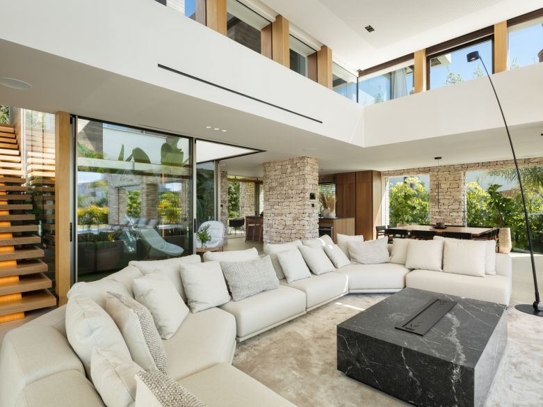An architectural masterpiece! One of the coolest villas currently on the market in Marbella!