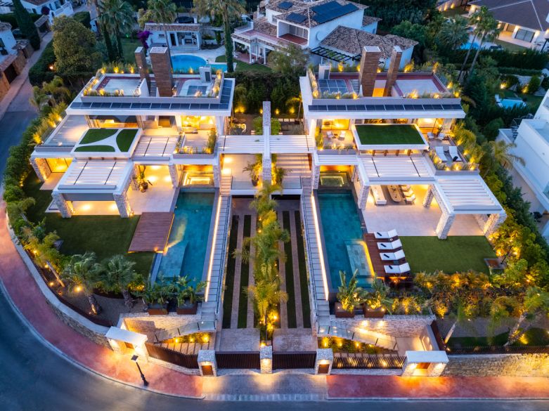 An architectural masterpiece! One of the coolest villas currently on the market in Marbella!
