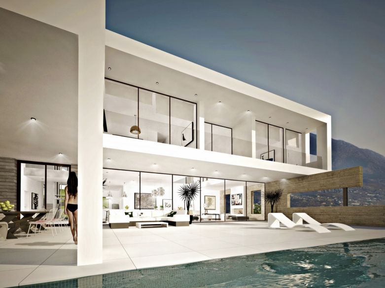Villa project in La Mairena above Elviria for a very competitive price