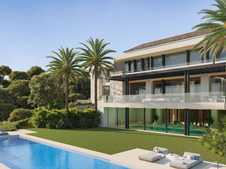 Luxury villa in La Zagaleta, situated at the highest point and commanding the best views.