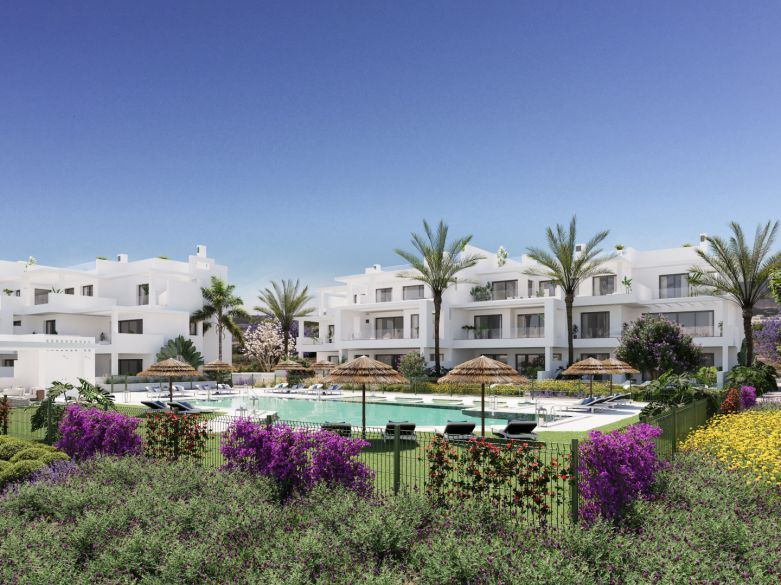 Off plan apartments close to the sea in Estepona