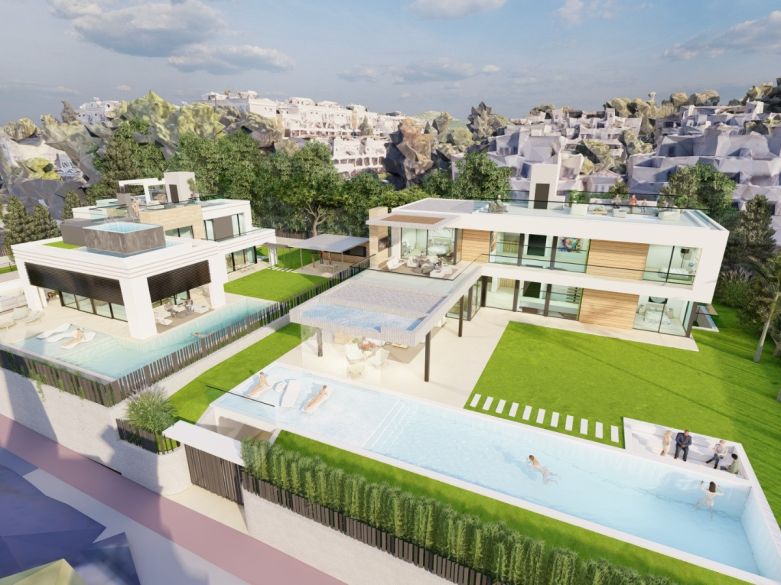 Villa en venta en Parcelas del Golf, Marbella