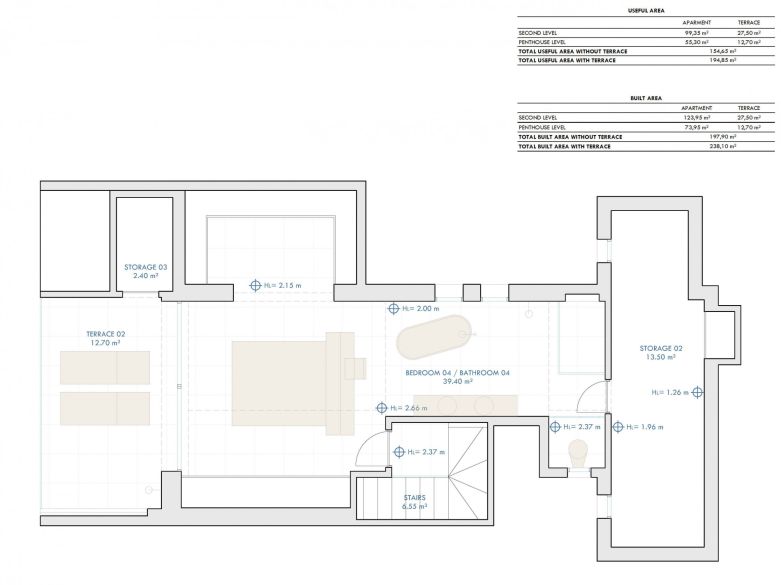 BRIGHT AND SPACIOUS FULLY RENOVATED FRONTLEX PENTHOUSE WITH PANORAMIC VIEWS OVER THE MARINA