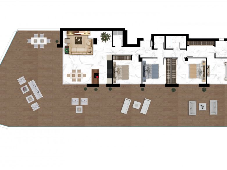 Brand new apartments close to the beach in San Pedro!