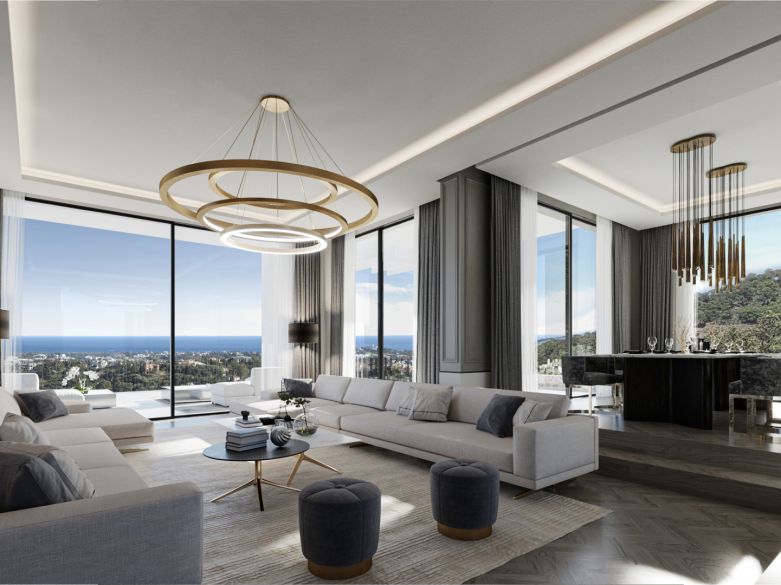 Magnificent modern villa in the heart of El Herrojo Alto, La Quinta!