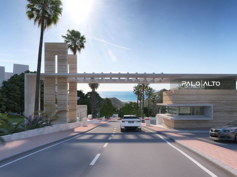 Impresionante apartamento con jardín y vistas panorámicas en la lujosa urbanización Palo Alto!
