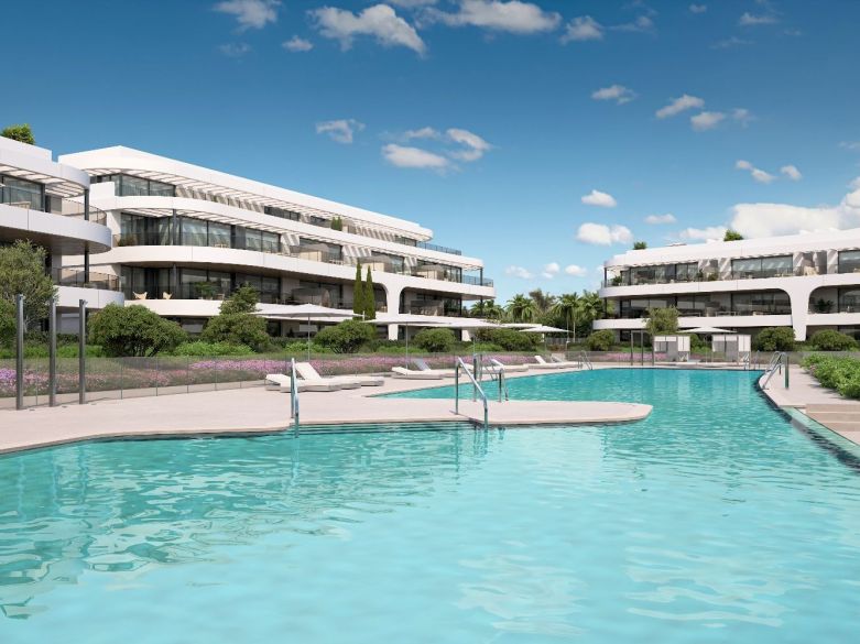 New apartments with avant-garde design close to Atalaya Golf. To be ready end of 2026.