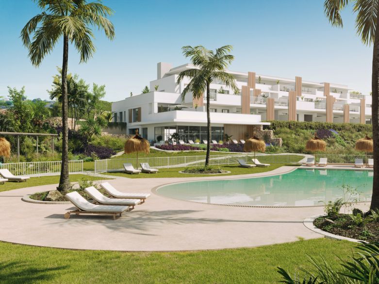 Gran valor nuevos apartamentos junto al golf de Dona Julia en Casares!