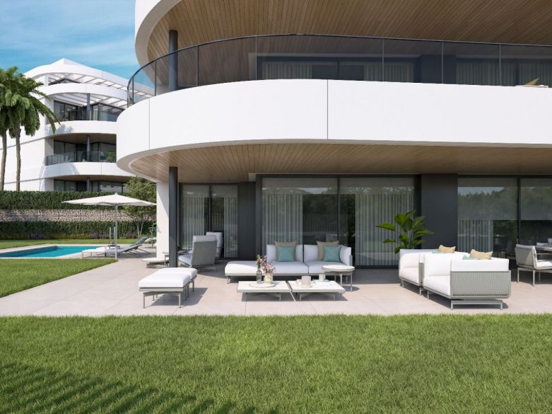 Offplan nuevo apartamento con jardín privado y piscina! Una alternativa a una villa.