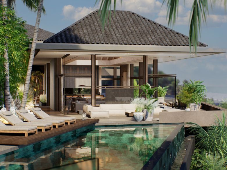 Una parcela única en forma de C en Puerto de los Almendros ofrece vistas panorámicas del Mediterráneo!