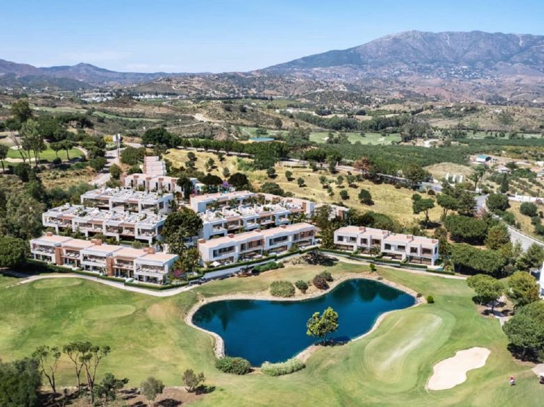 58 contemporary townhouses located frontline to La Cala Golf!