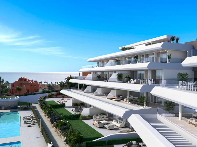 Boutique development of only 24 apartments close to the beach in Buenas Noches, Estepona!