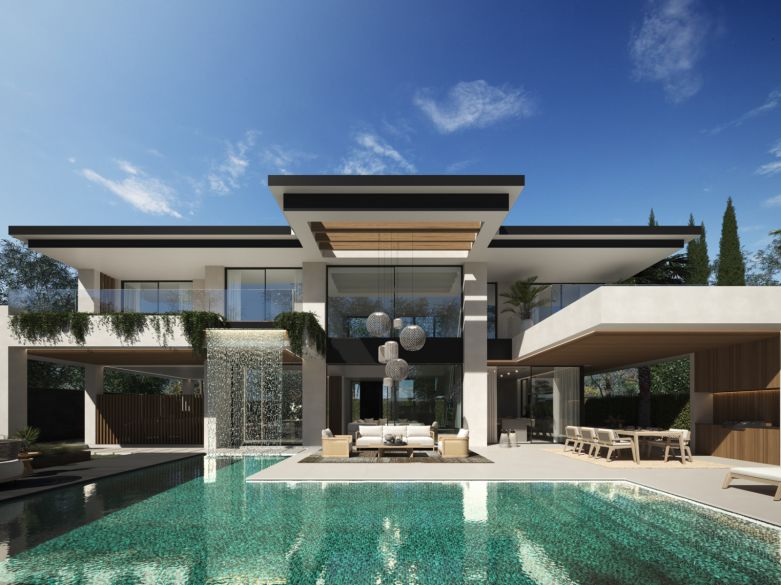 ¡Nuevas villas en una pequeña comunidad cerrada de solo 7 casas junto a Puerto Banús!