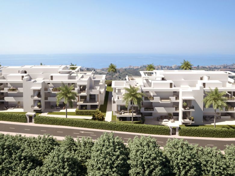 New luxury apartments close to the sea on the New Golden Mile of Estepona!