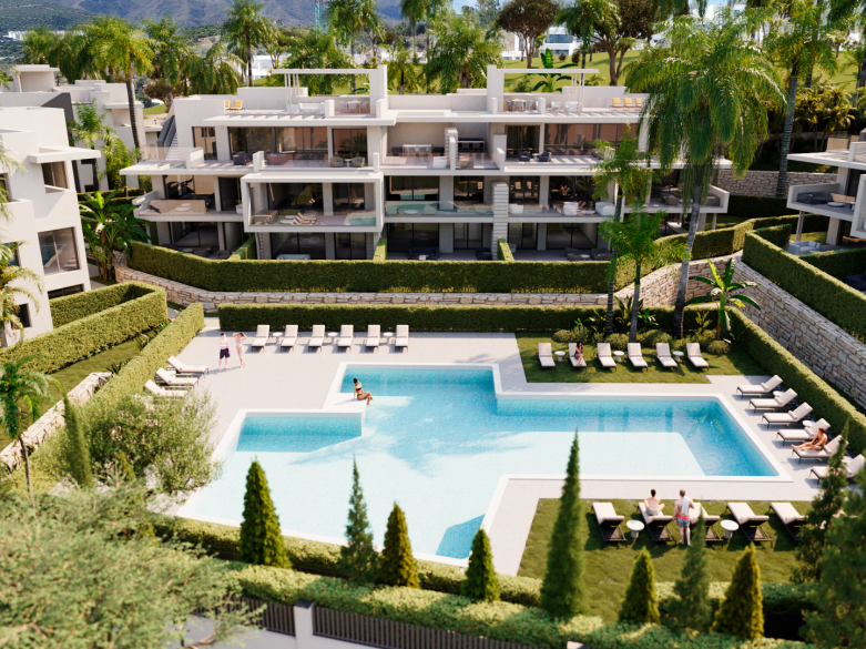 Pretty brand new apartments in the up-and-coming La Gaspara area of Estepona!