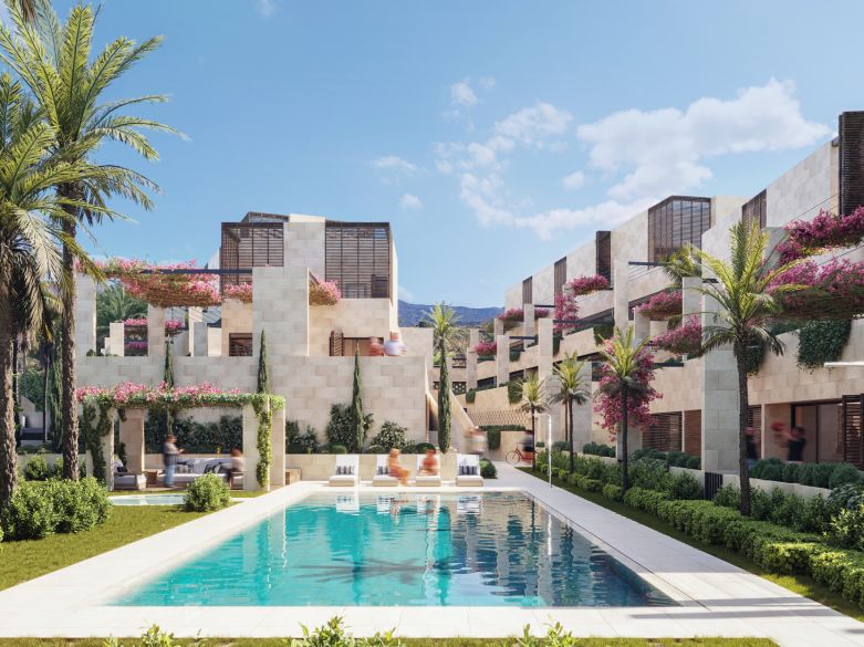 Boutique apartment complex of only 25 apartments close to Laguna Beach in Estepona!