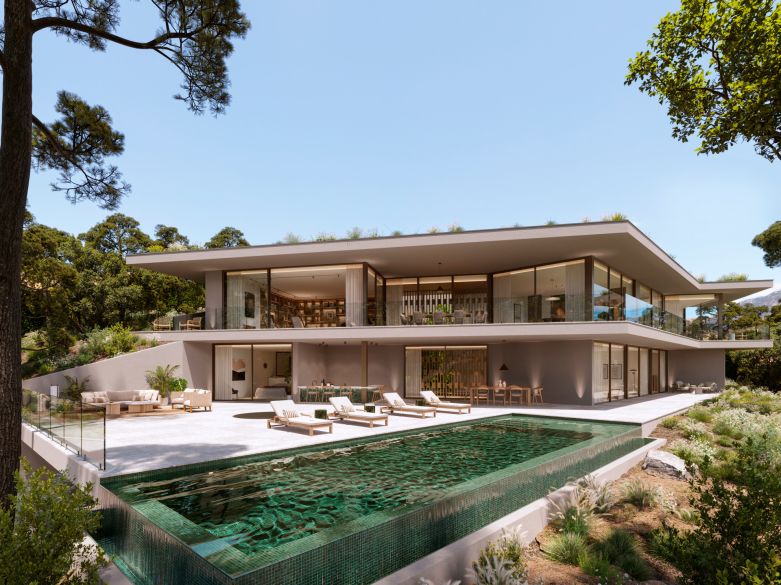 Increíble villa intergrado con la naturaleza en la comunidad cerrada de Monte Mayor, Benhavis