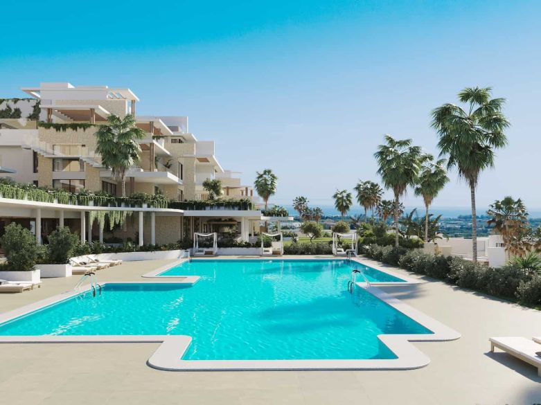 Brand new super luxury apartments close to La Resina Golf on the New Golden Mile of Estepona!