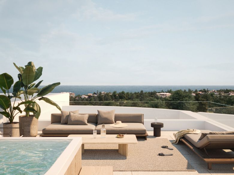 Brand new modern townhouses with panoramic sea views in Riviera del Sol!